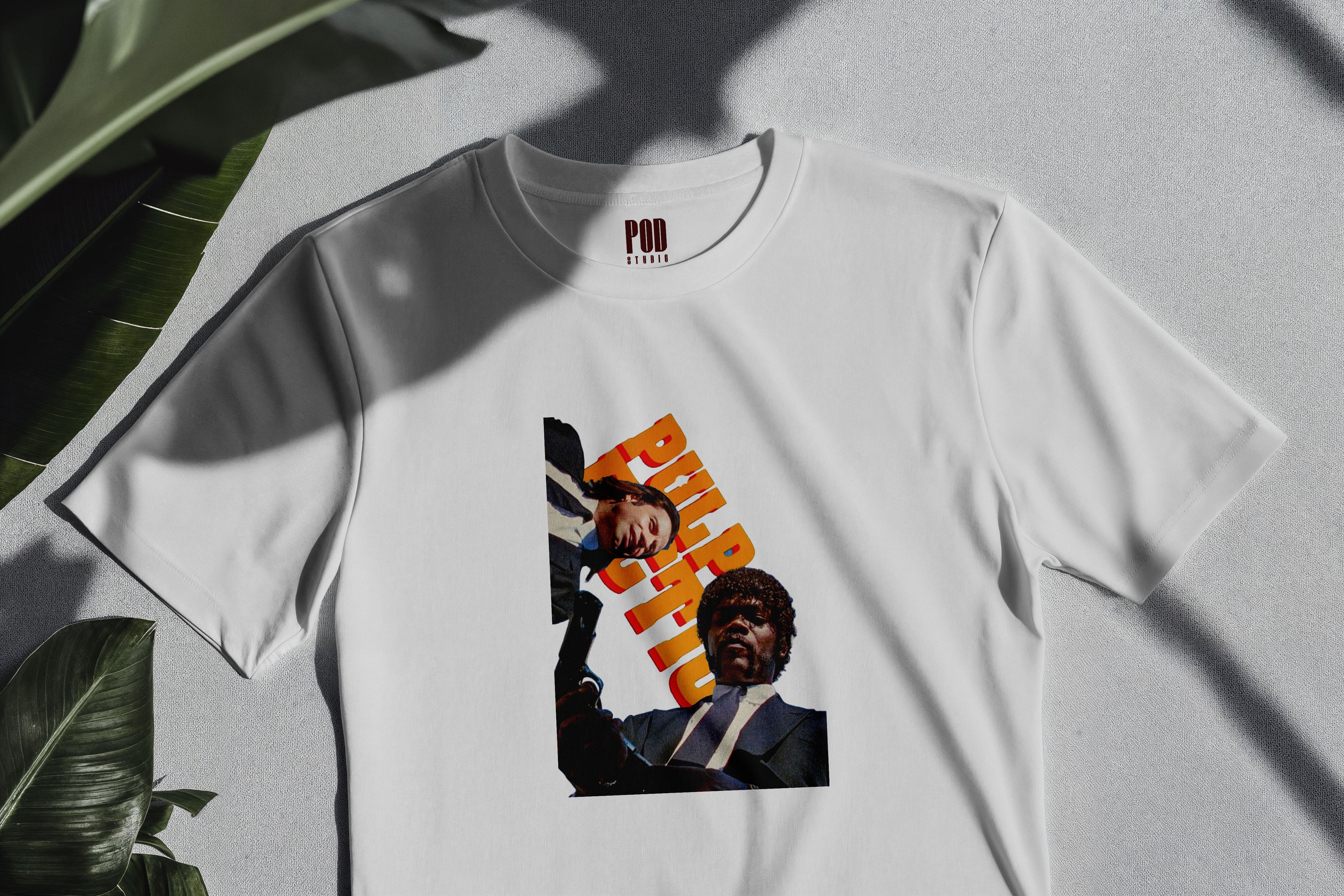 Oversize Kısa Kollu Tişört - PF