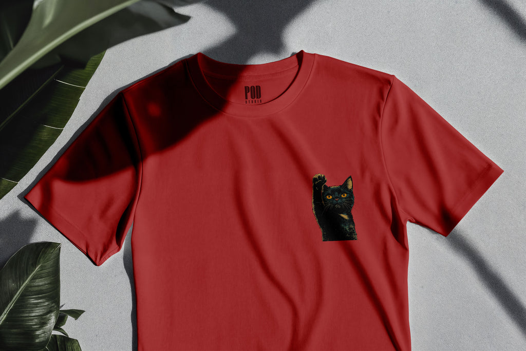 Oversize Kısa Kollu Tişört - Chet