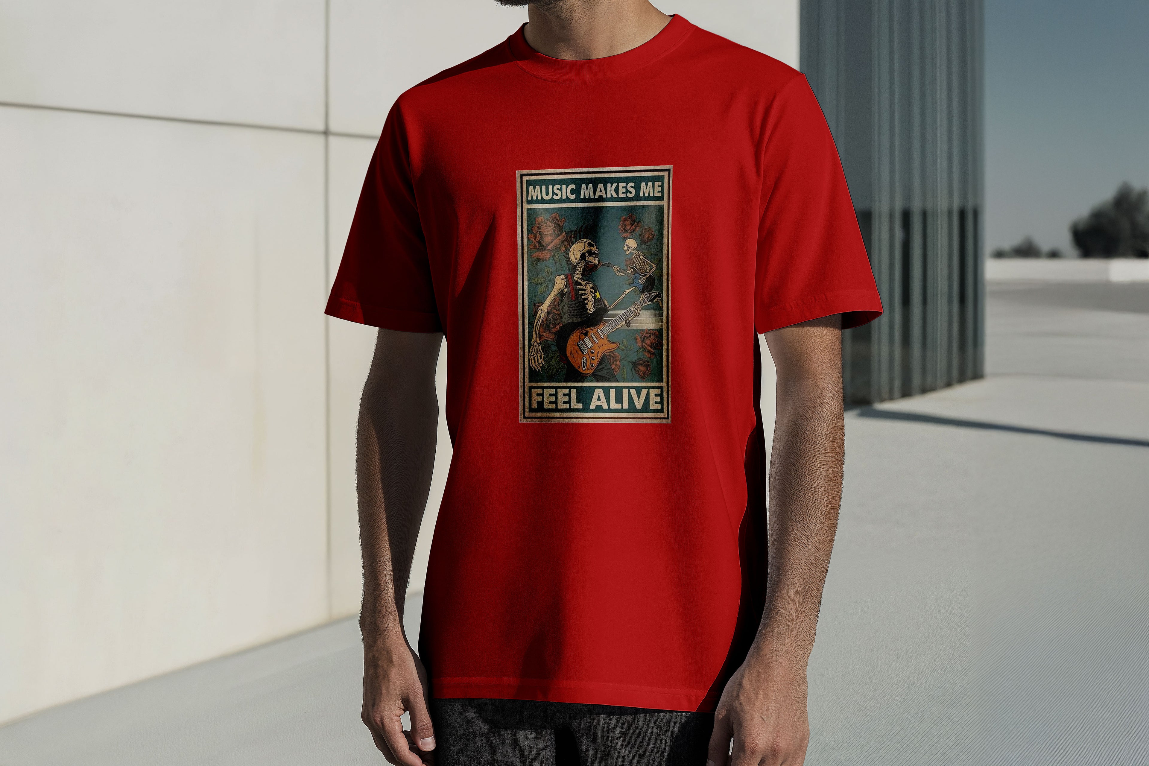 Regular Kısa Kollu Tişört - Alive