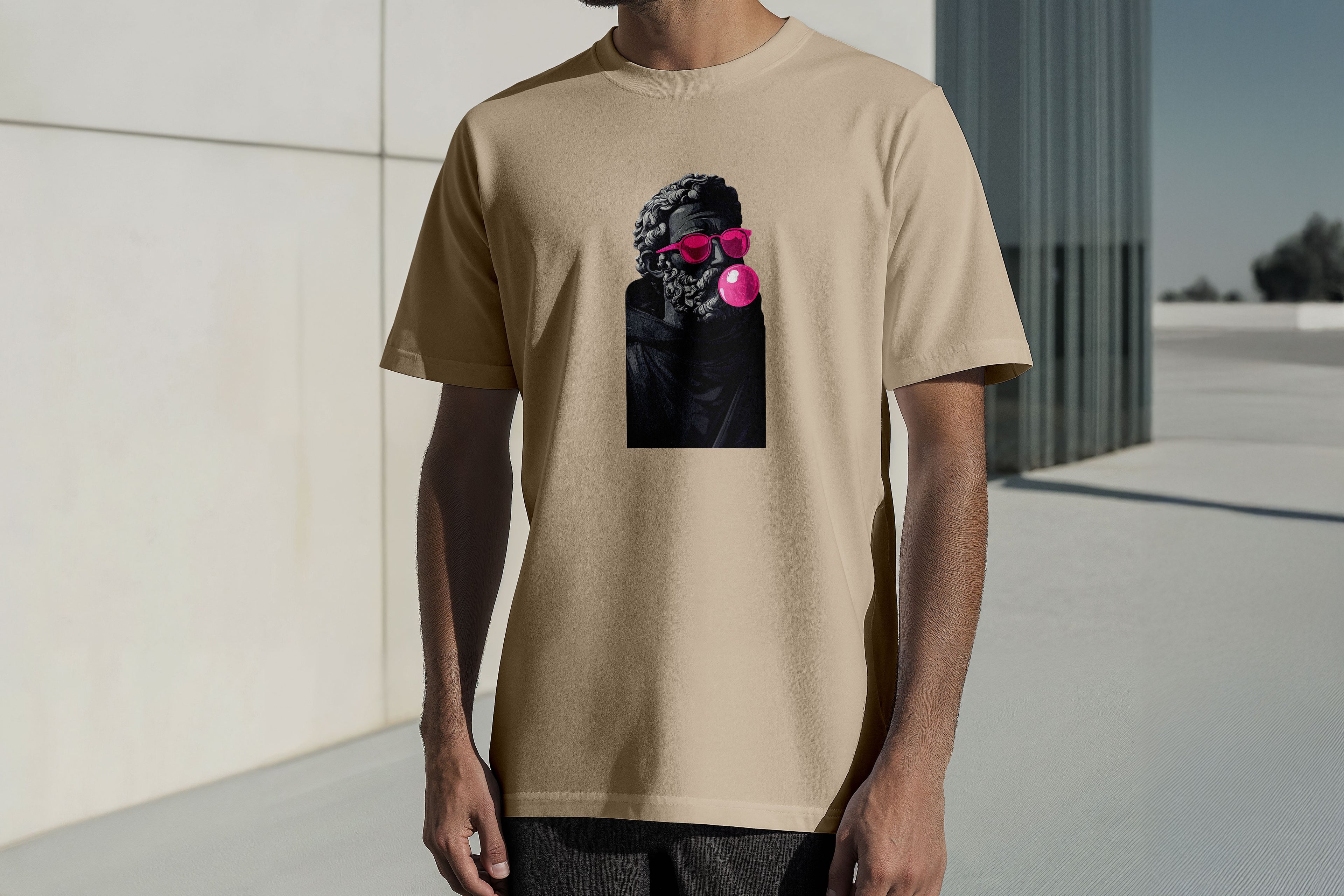 Regular Kısa Kollu Tişört - Gum