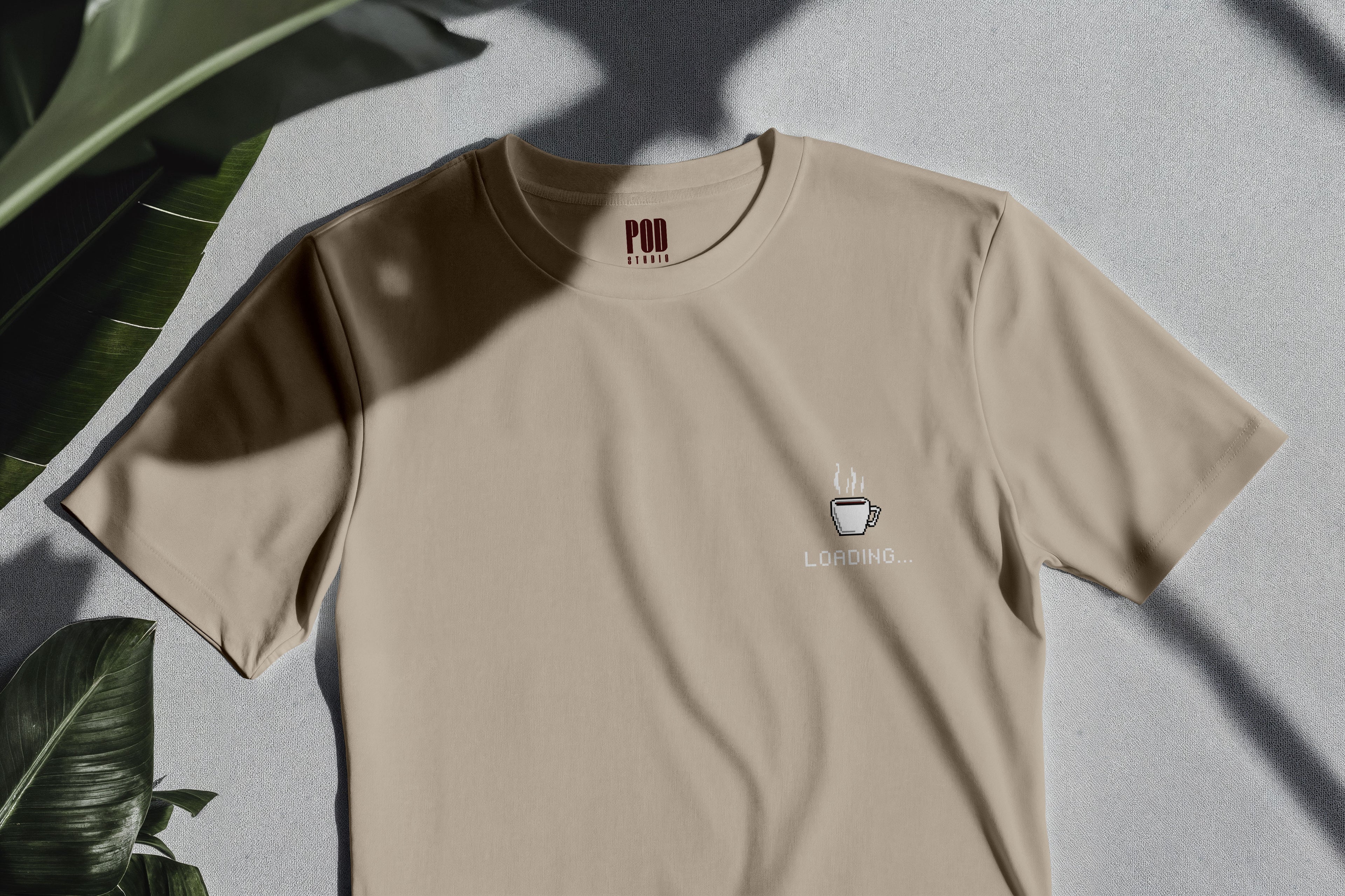 Oversize Kısa Kollu Tişört - Loading