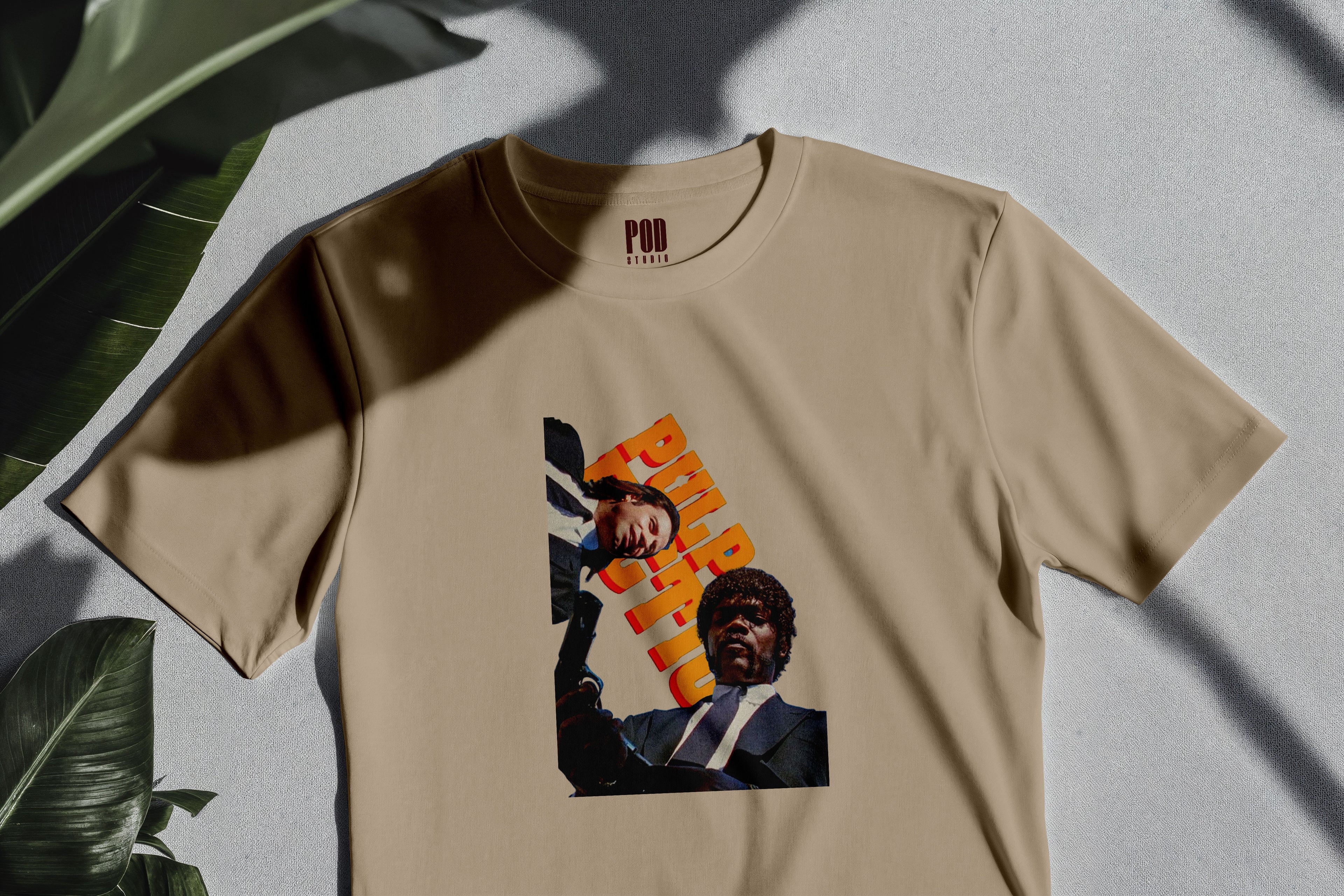 Oversize Kısa Kollu Tişört - PF