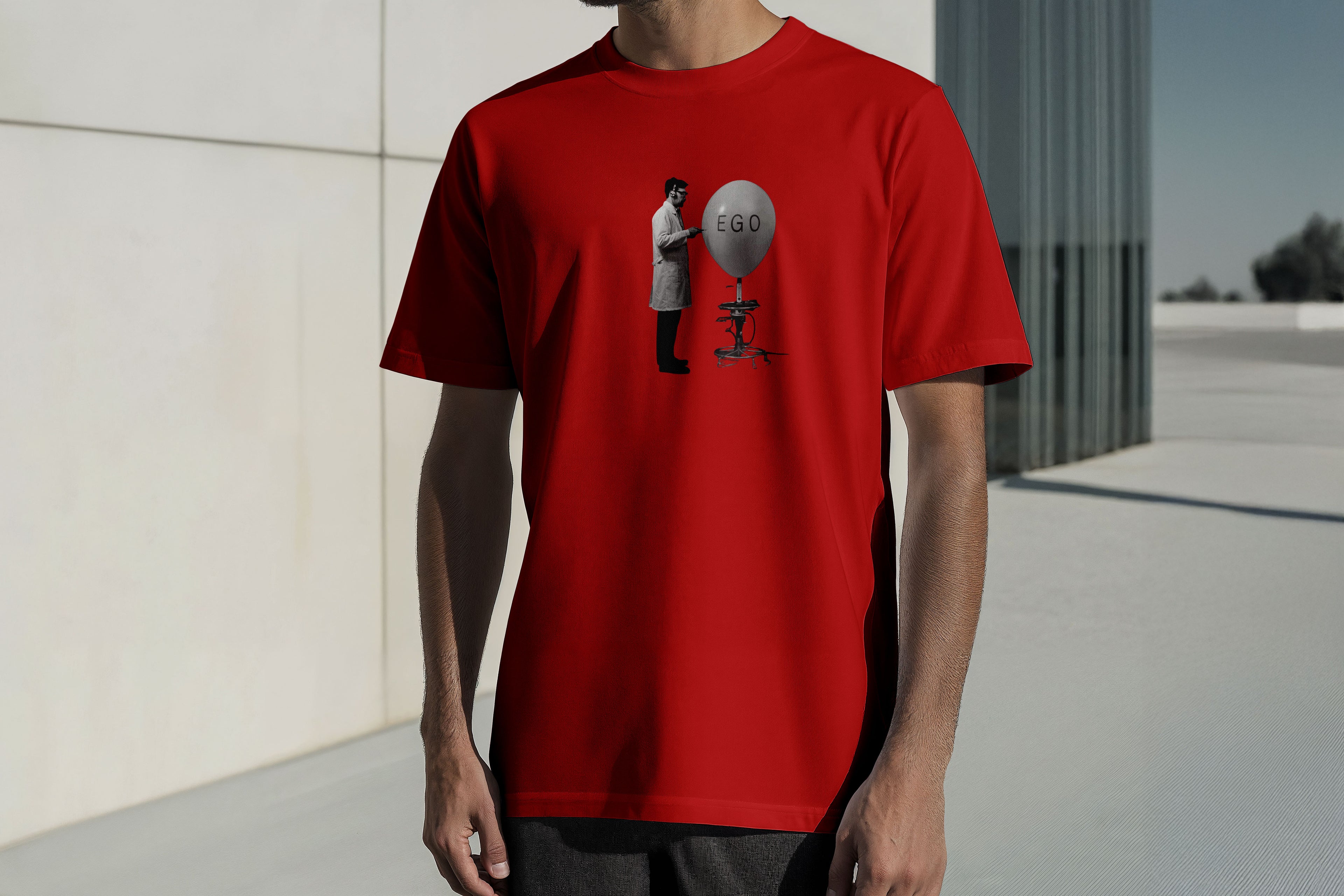 Regular Kısa Kollu Tişört - Ego