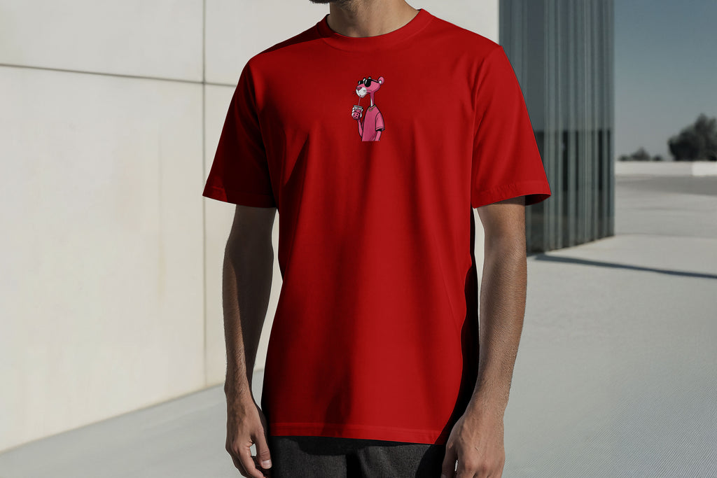 Regular Kısa Kollu Tişört - Pink