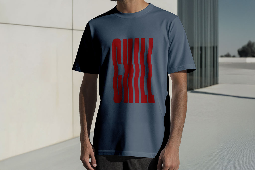 Regular Kısa Kollu Tişört - Chill
