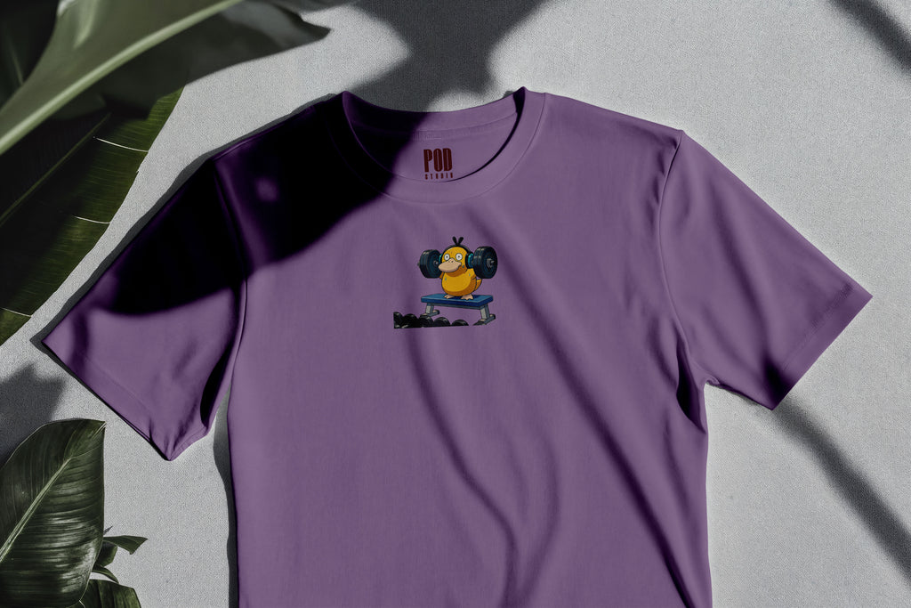 Oversize Kısa Kollu Tişört - Duck