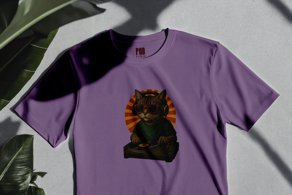 Oversize Kısa Kollu Tişört - Disk