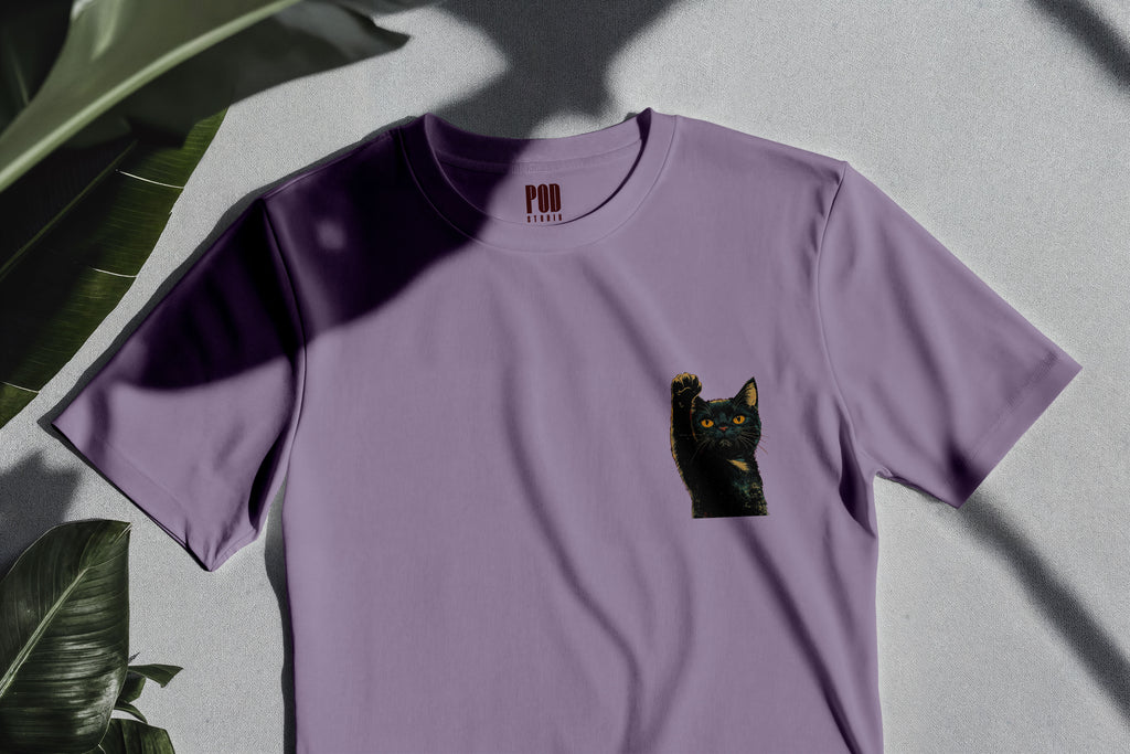 Oversize Kısa Kollu Tişört - Chet