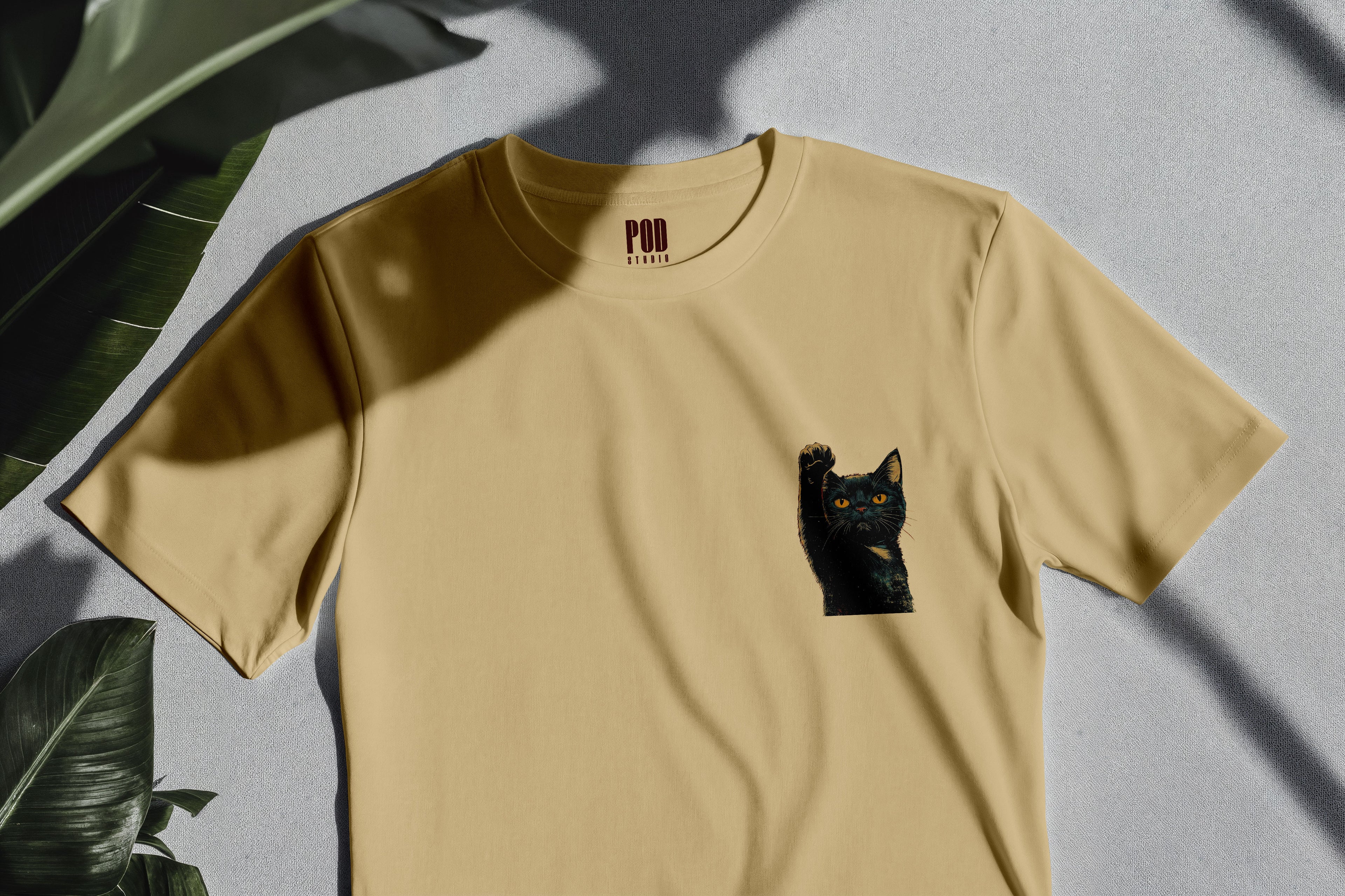 Oversize Kısa Kollu Tişört - Chet