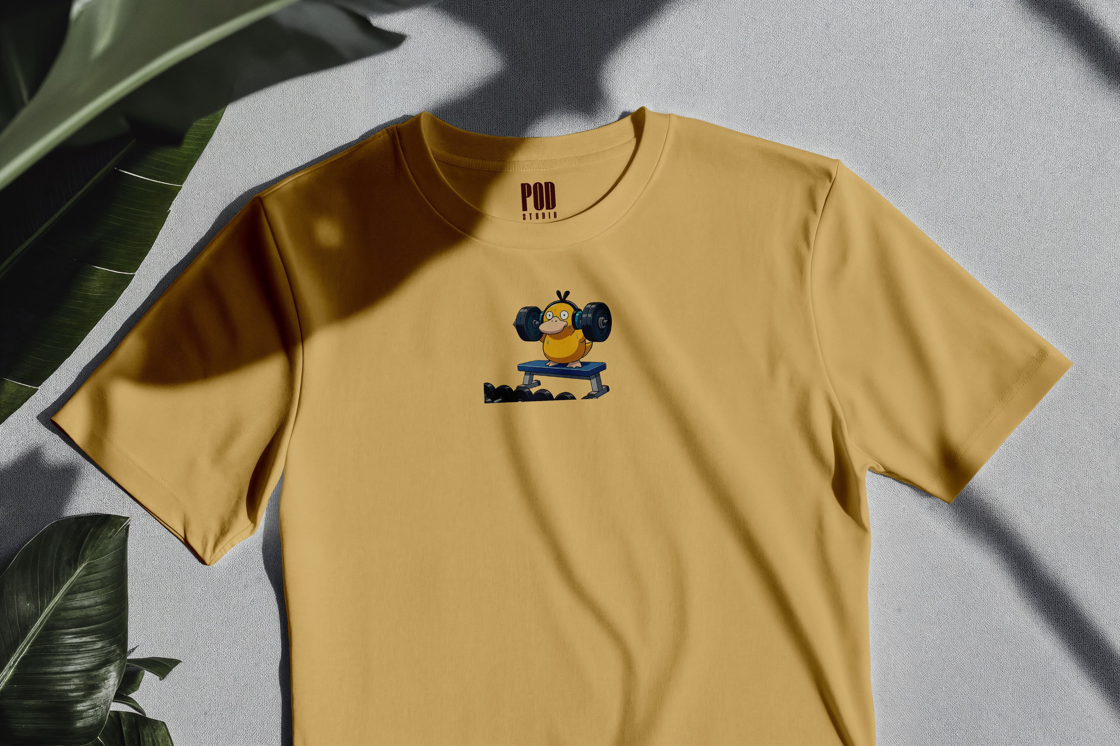 Oversize Kısa Kollu Tişört - Duck