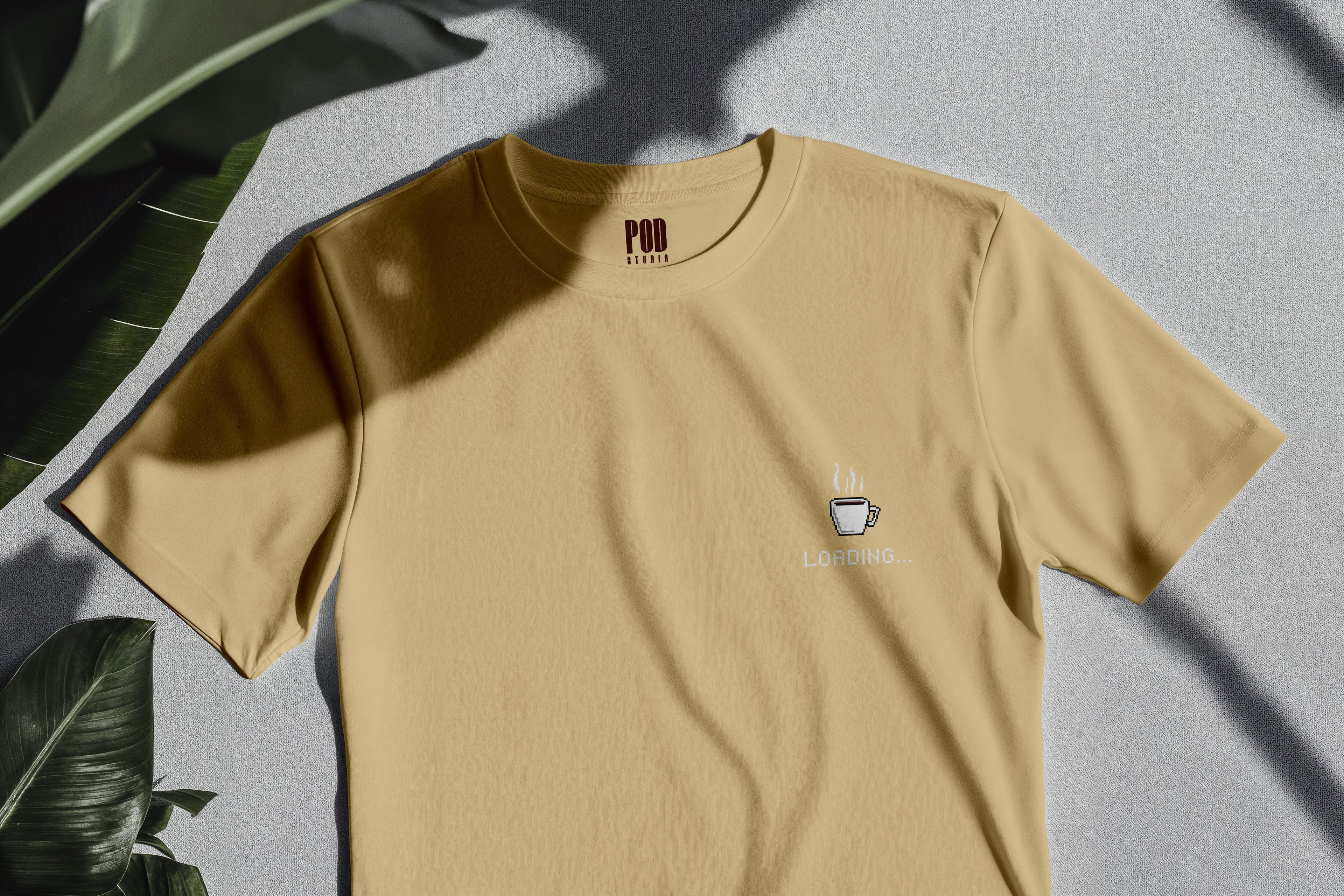 Oversize Kısa Kollu Tişört - Loading