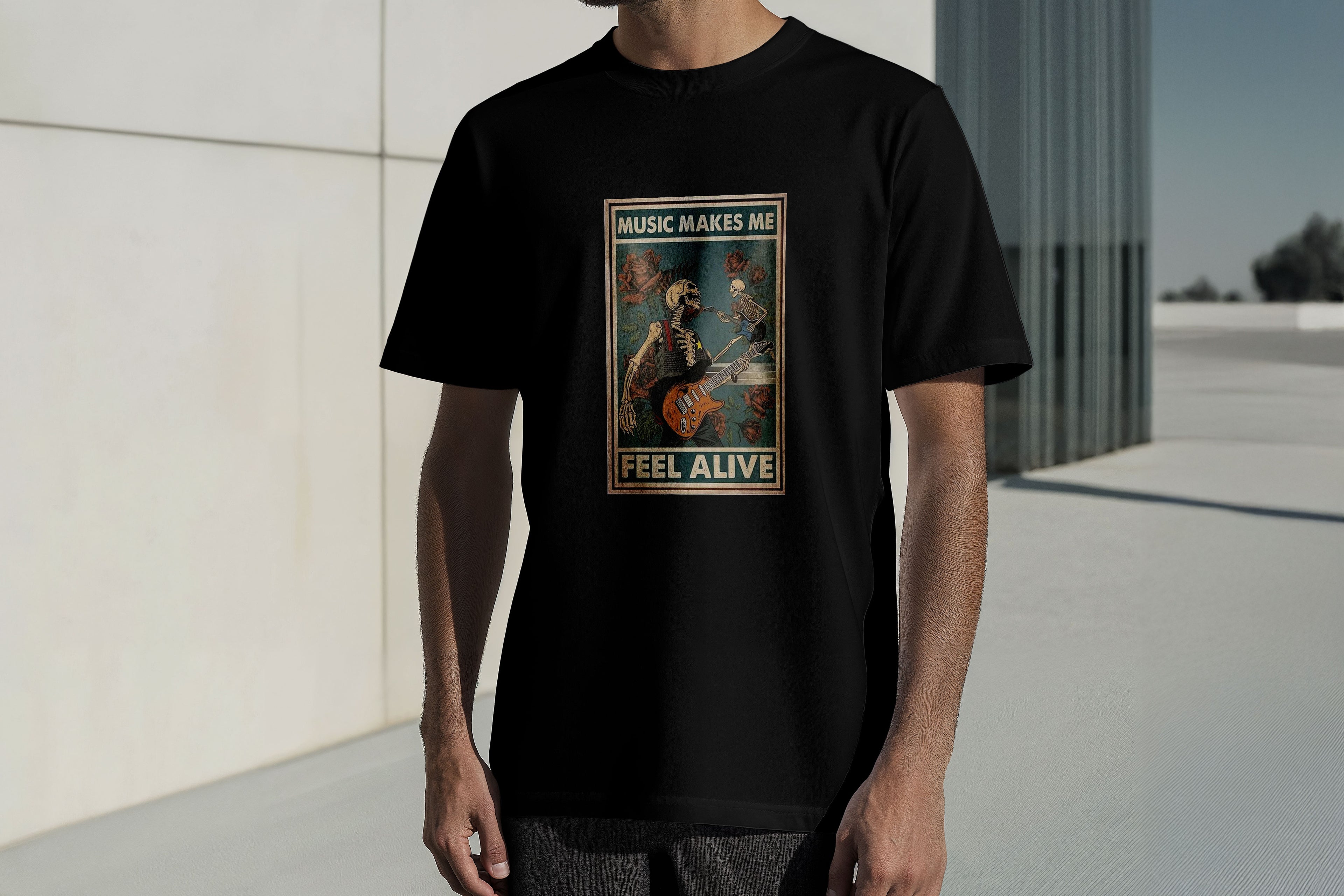 Regular Kısa Kollu Tişört - Alive