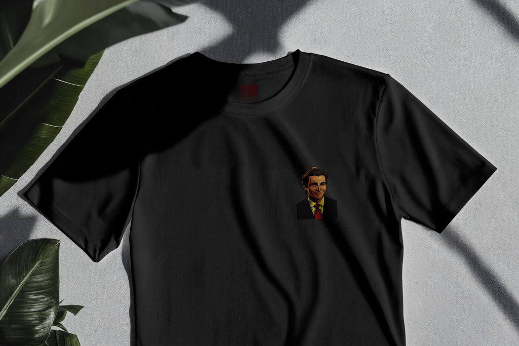 Oversize Kısa Kollu Tişört - Bateman