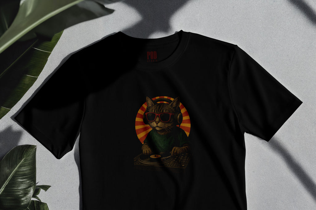 Oversize Kısa Kollu Tişört - Disk