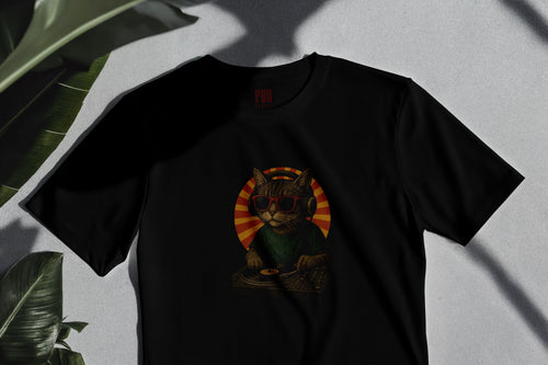 Oversize Kısa Kollu Tişört - Disk