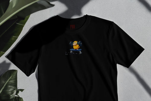 Oversize Kısa Kollu Tişört - Duck