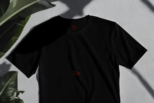 Oversize Kısa Kollu Tişört - Ear