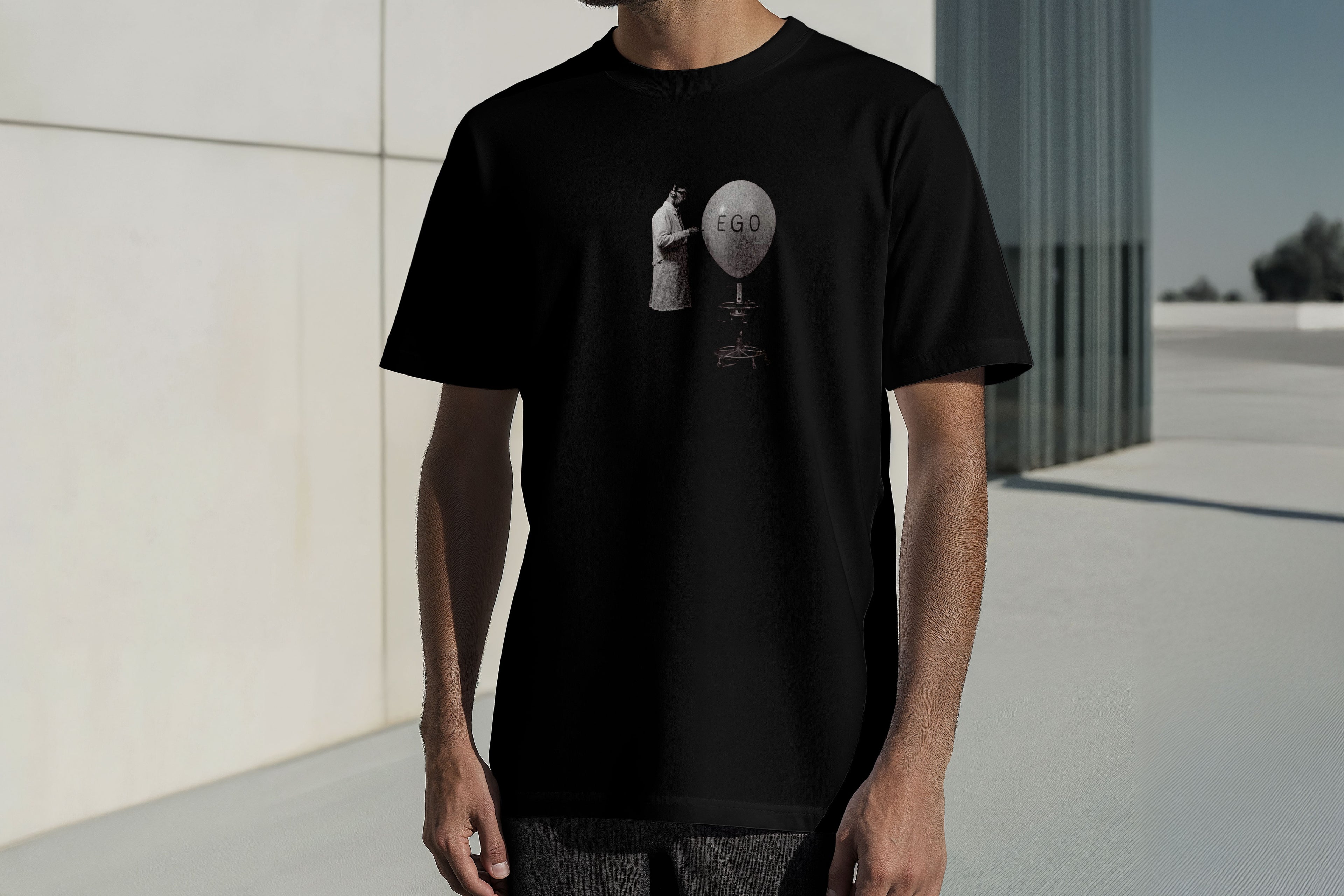 Regular Kısa Kollu Tişört - Ego