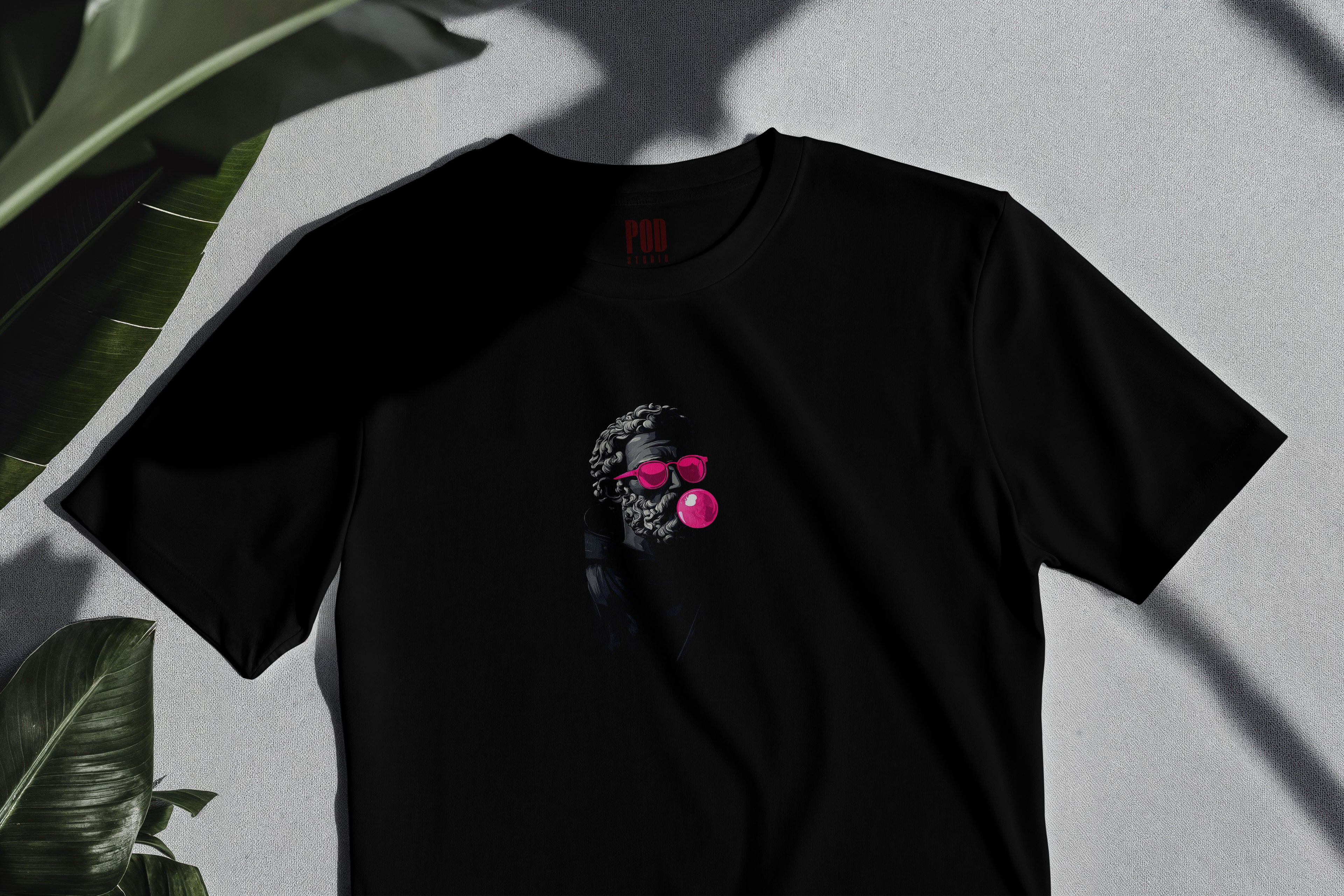 Oversize Kısa Kollu Tişört - Gum