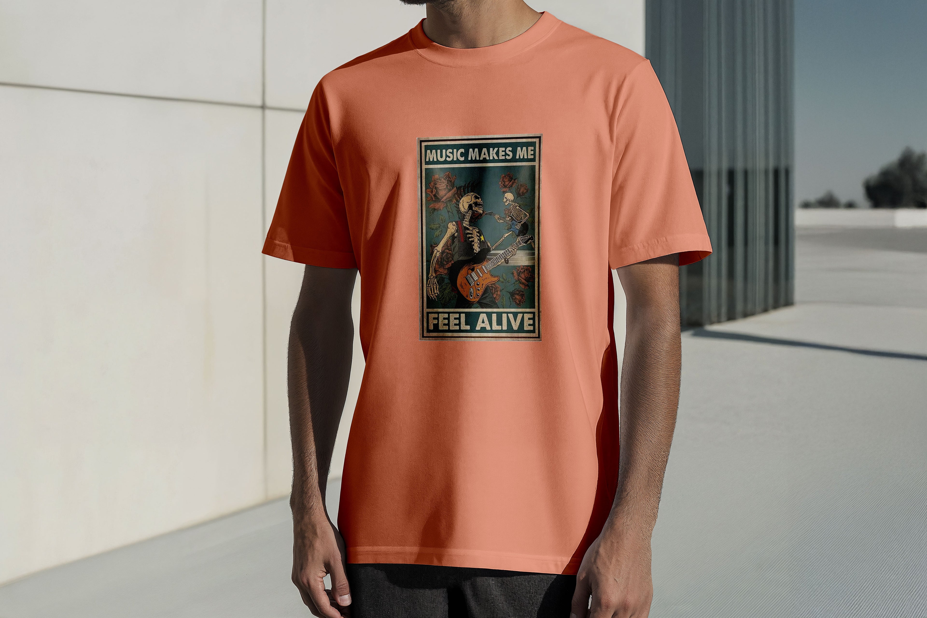 Regular Kısa Kollu Tişört - Alive