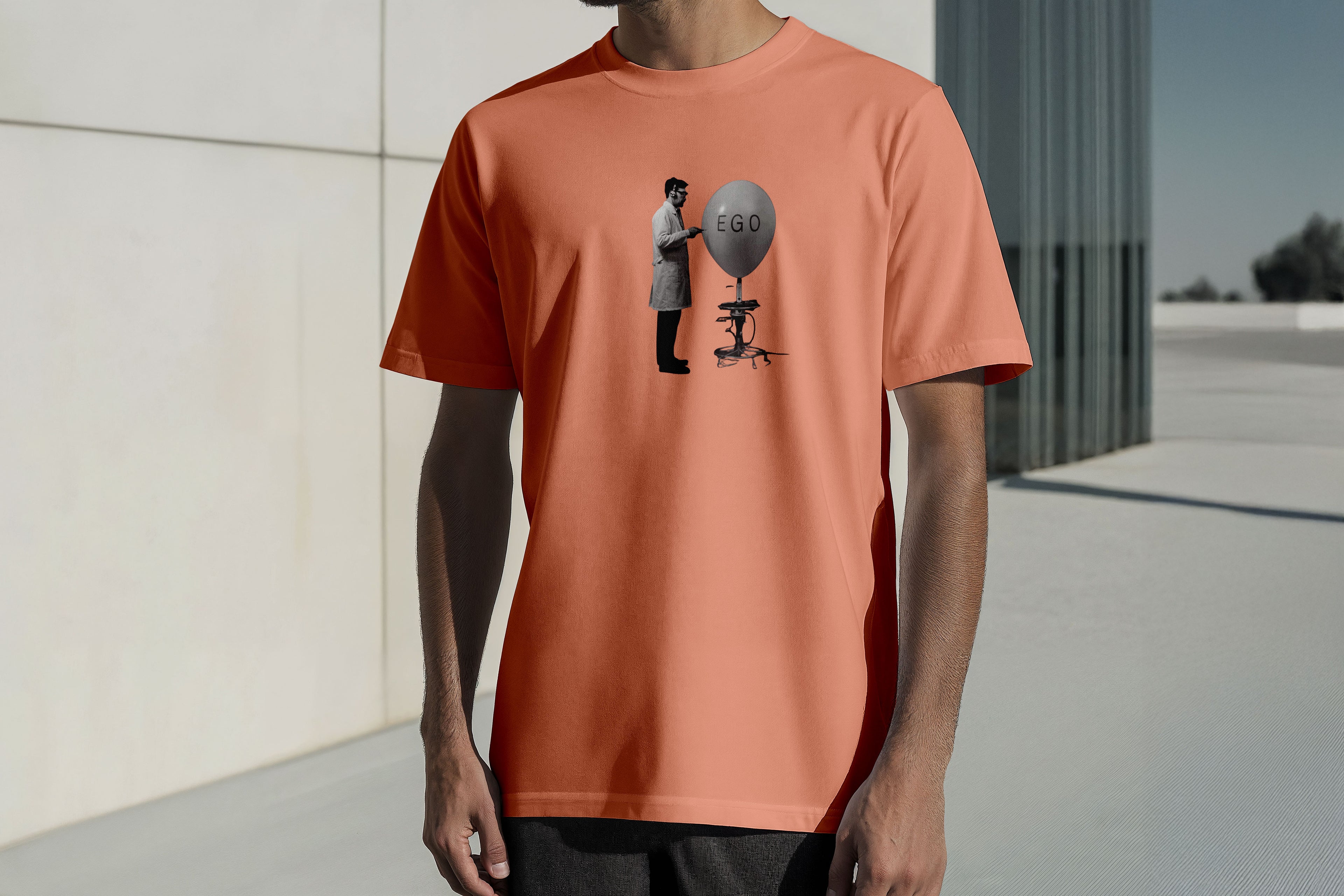 Regular Kısa Kollu Tişört - Ego