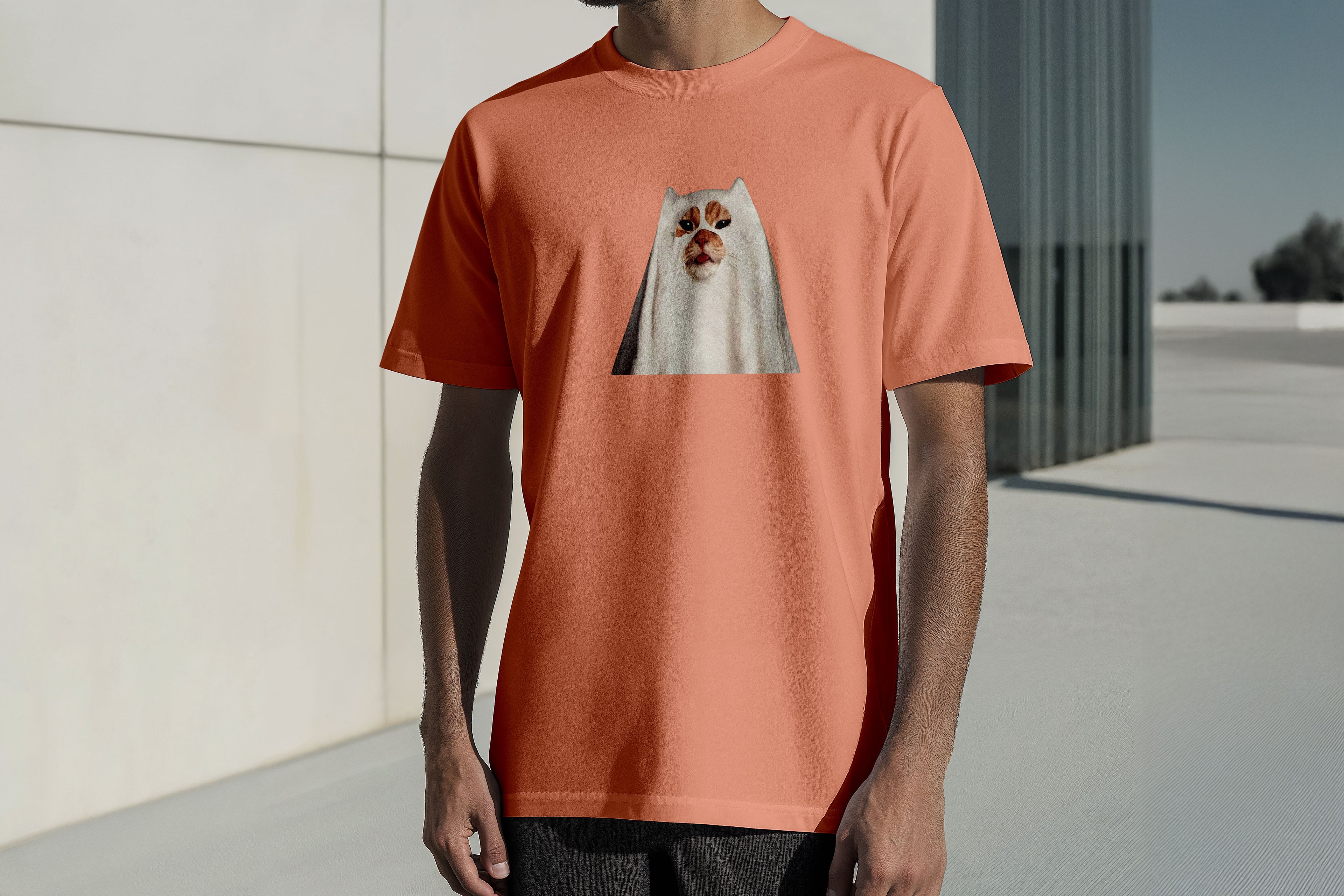 Regular Kısa Kollu Tişört - Ghost