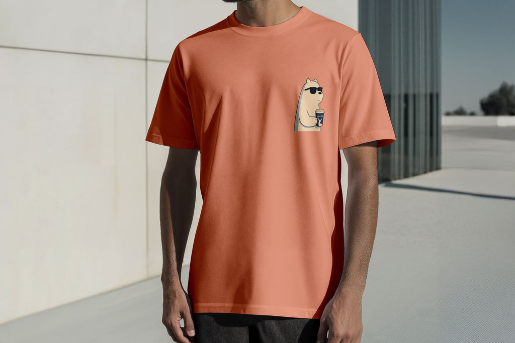 Regular Kısa Kollu Tişört - Glasses