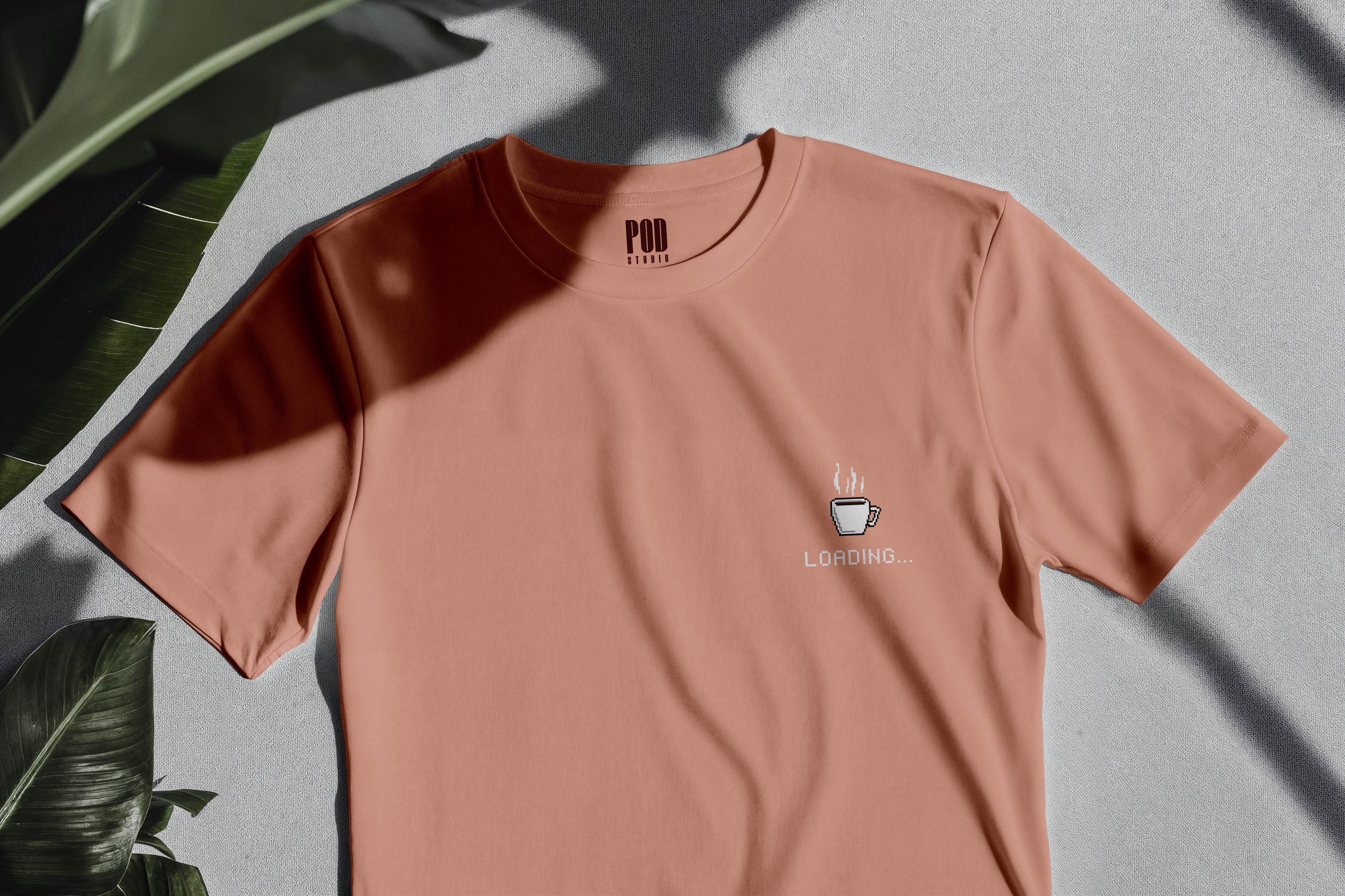 Oversize Kısa Kollu Tişört - Loading