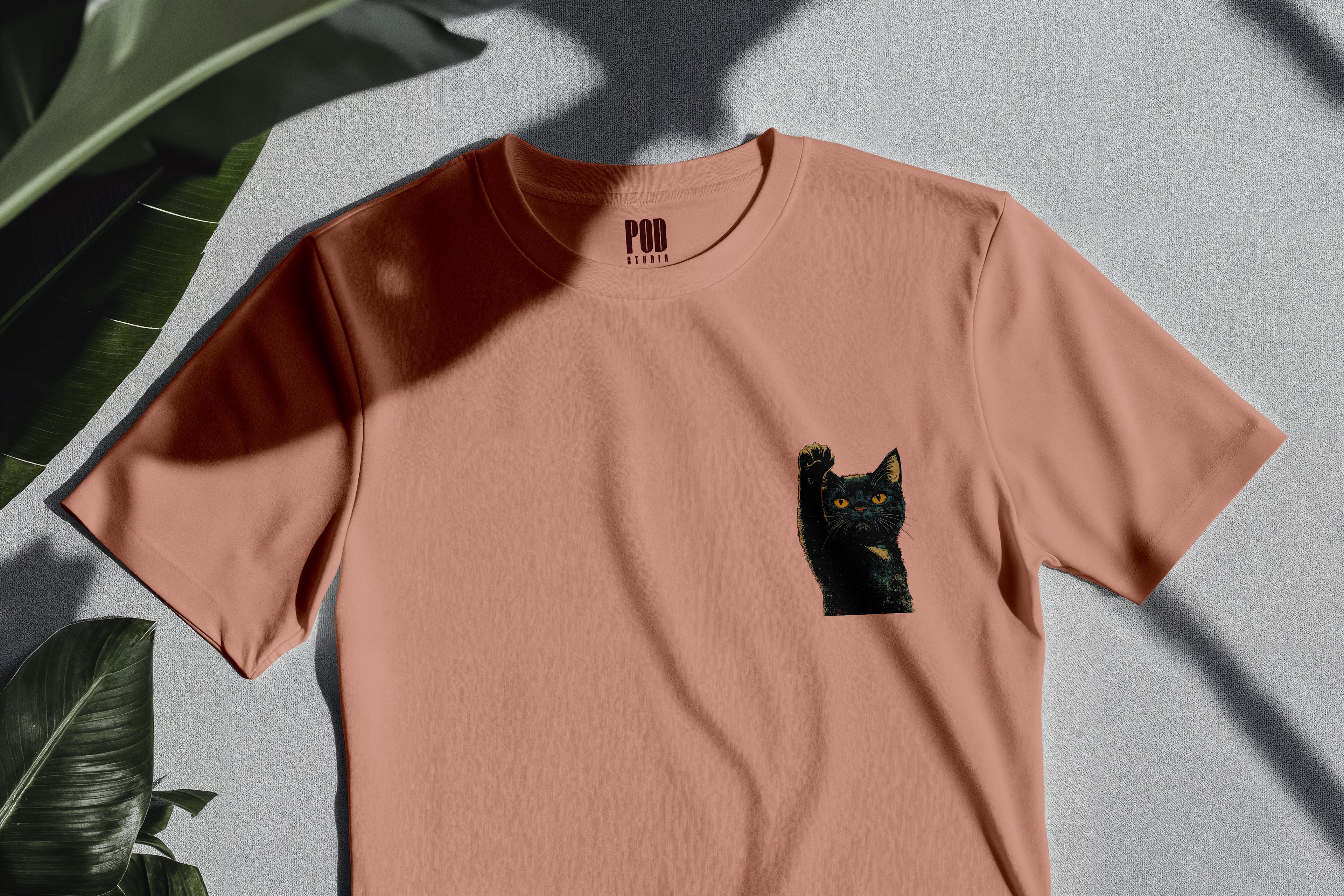 Oversize Kısa Kollu Tişört - Chet