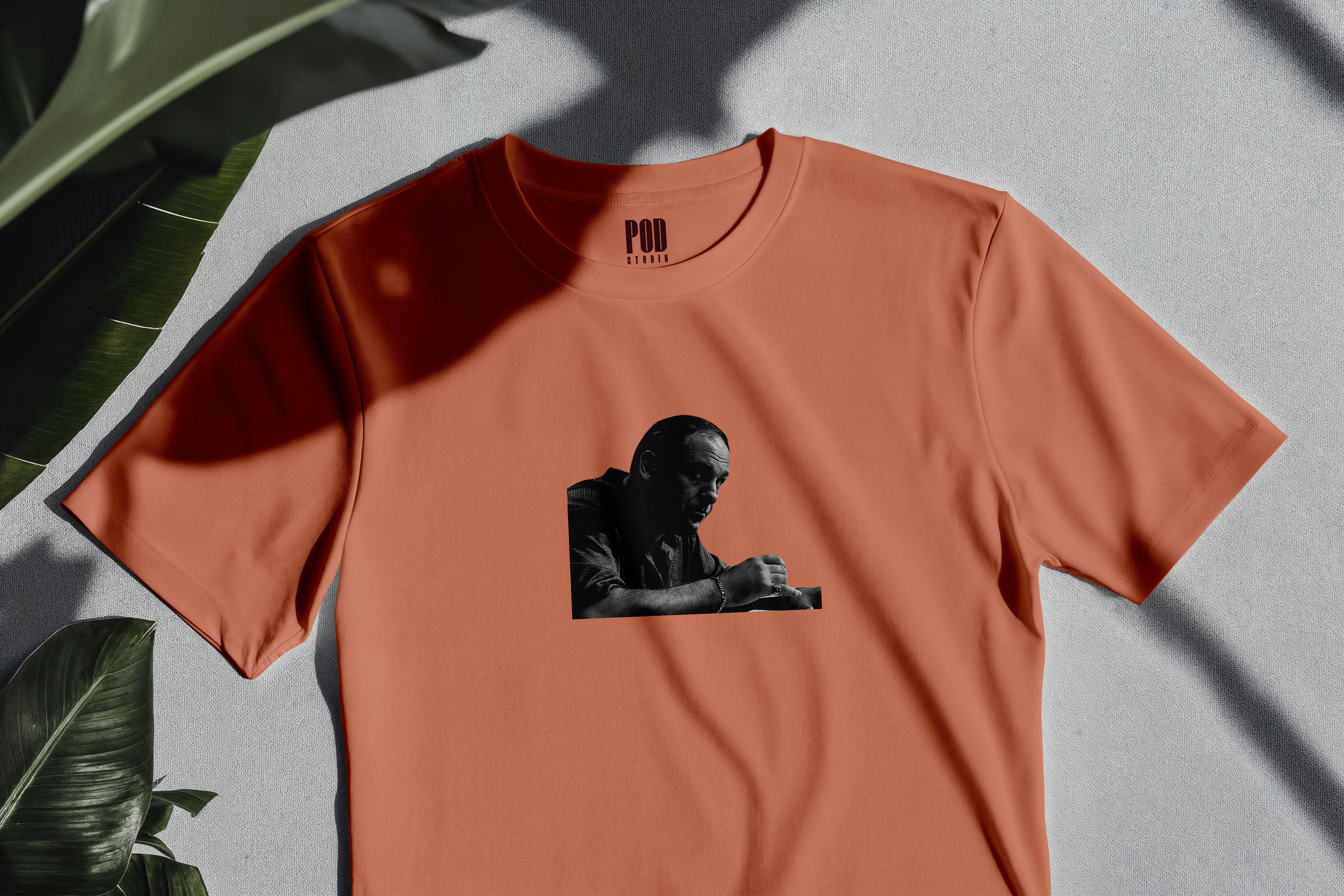 Oversize Kısa Kollu Tişört - Tony