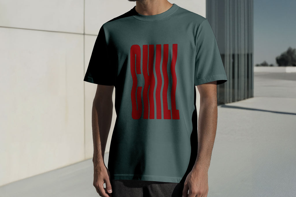Regular Kısa Kollu Tişört - Chill