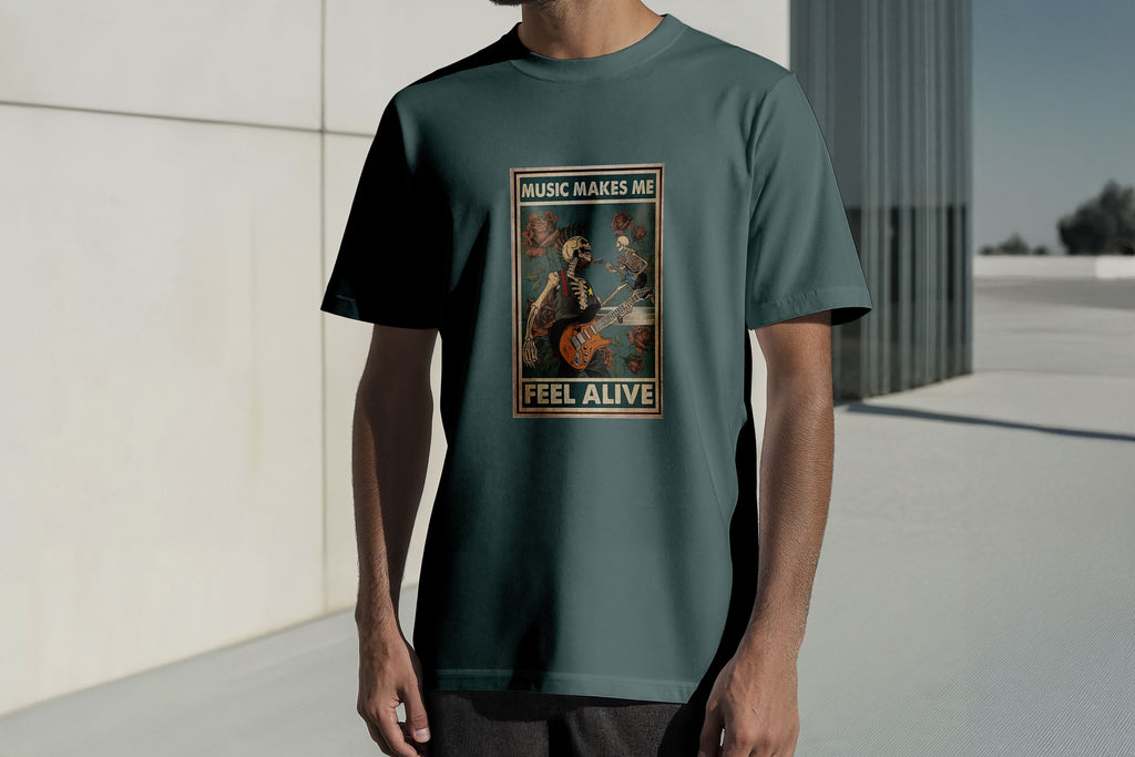 Regular Kısa Kollu Tişört - Alive