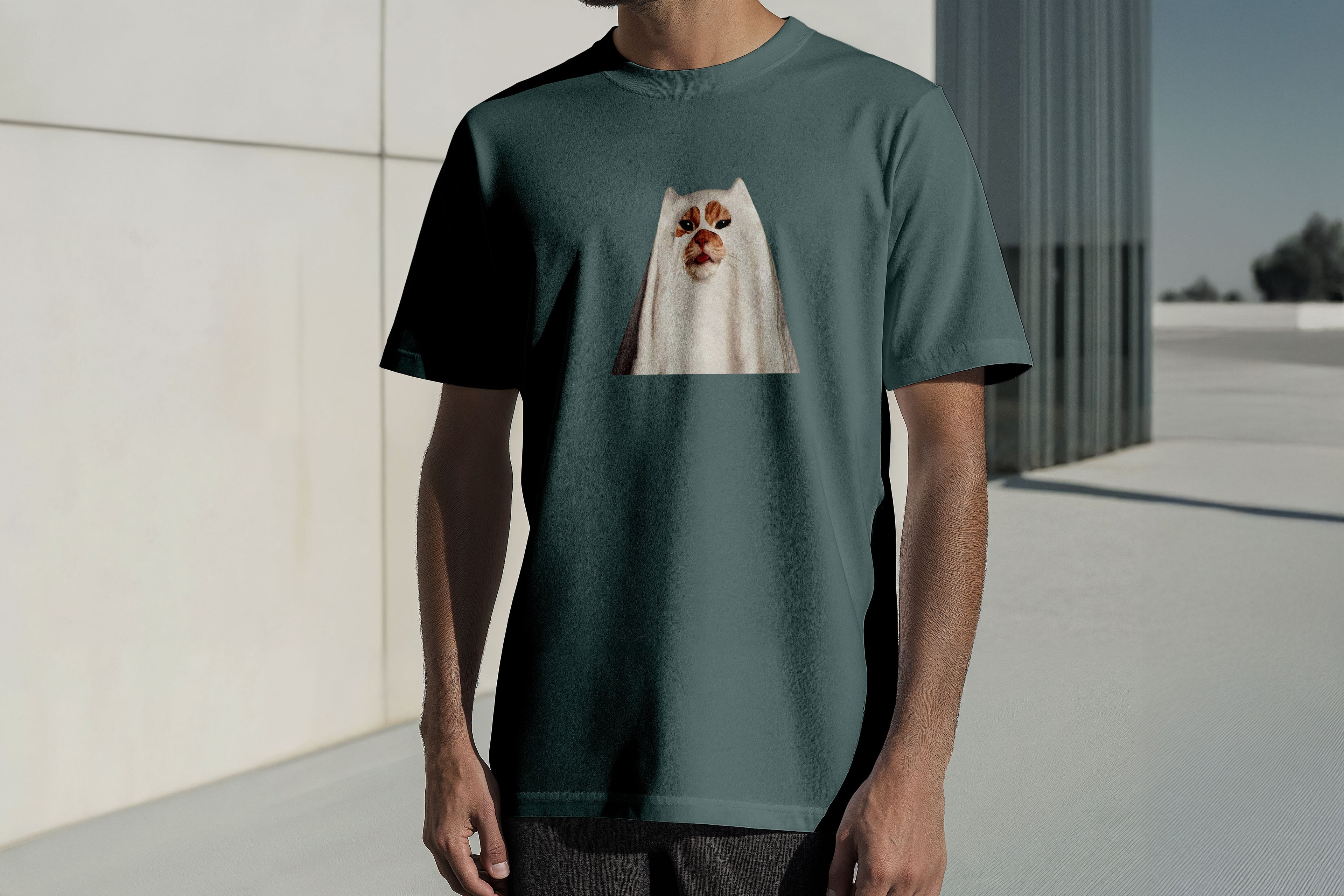 Regular Kısa Kollu Tişört - Ghost