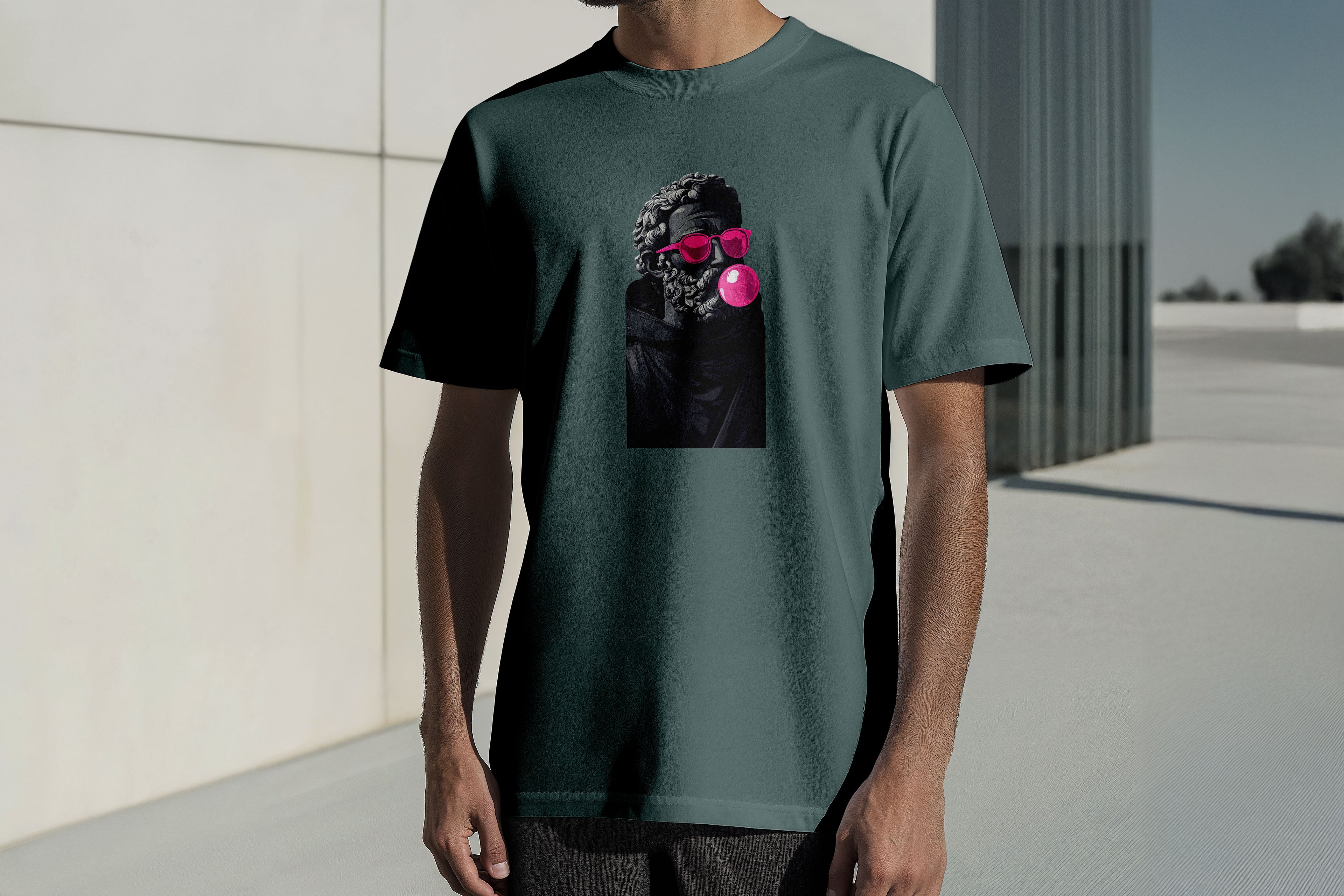 Regular Kısa Kollu Tişört - Gum