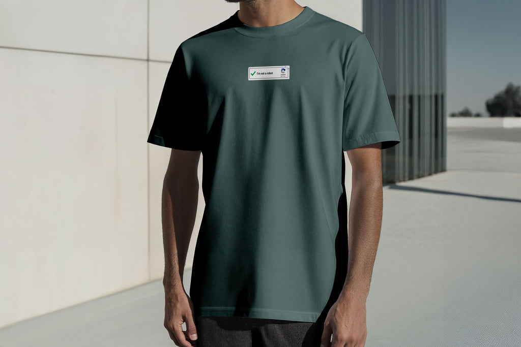 Regular Kısa Kollu Tişört - Robot